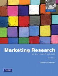 Image of Marketing research : an applied orientation