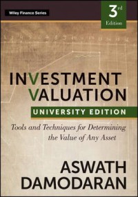 Image of Investment valuation : tools and techniques for determining the value of any asset