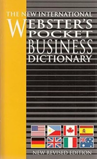 Image of The New International Webster's Pocket Business Dictionary