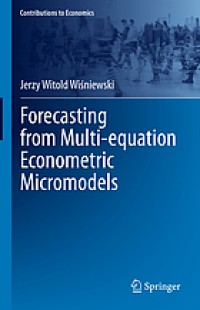 Image of Forecasting from Multi-equation Econometric Micromodels