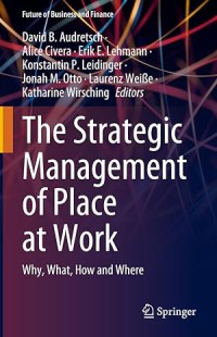 Image of The Strategic Management of Place at Work : Why, What, how, and Where